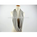 Fashion cotton jersey sequin infinity loop scarf